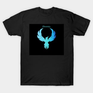 CoolBlue Phoenix T-Shirt